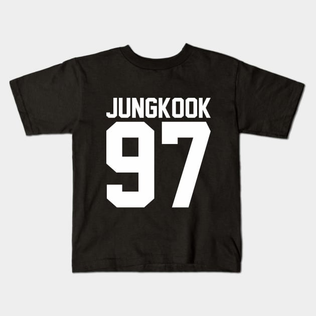 jungkook Kids T-Shirt by peabo_mr